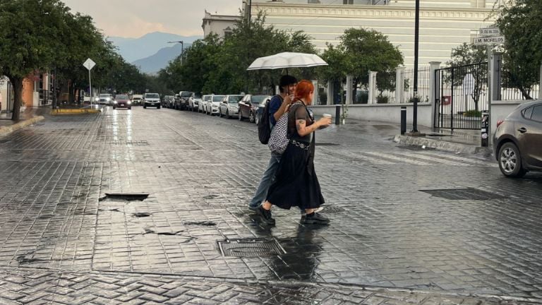 SE ESPERAN CUATRO DÍAS DE LLUVIA CONSECUTIVA EN MONTERREY 