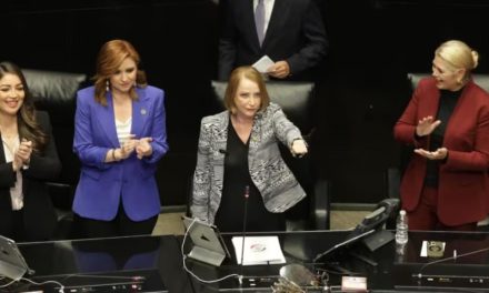 LAURA ITZEL CASTILLO ASUME PRESIDENCIA DEL SENADO CON LLAMADO A LA UNIDAD
