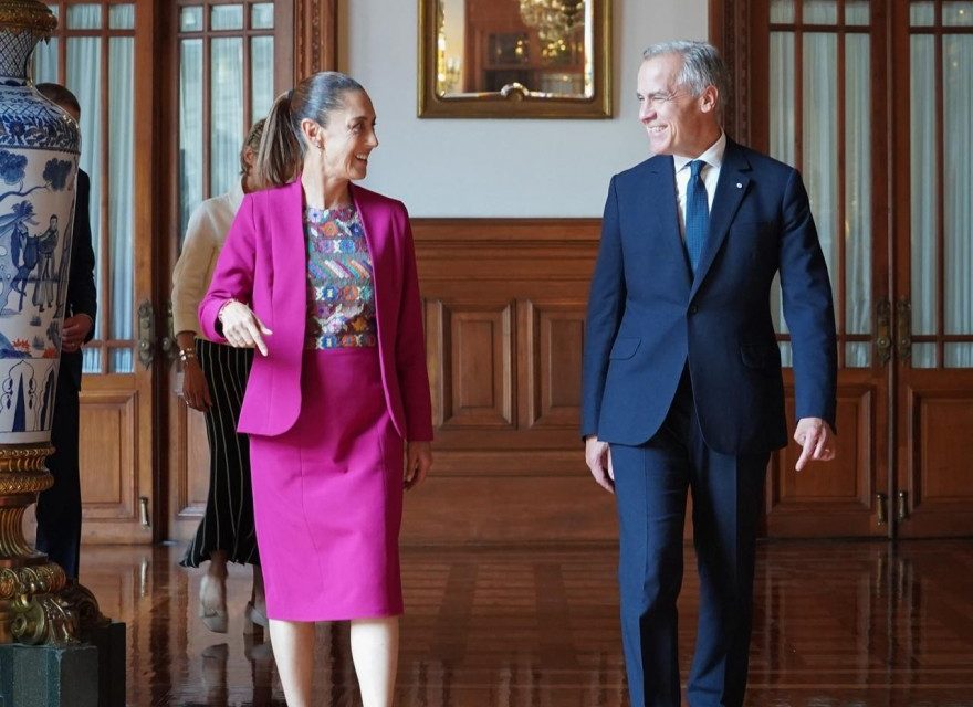 CLAUDIA SHEINBAUM Y MARK CARNEY APUESAN POR UNA AMÉRICA DEL NORTE MÁS COMPETITIVA