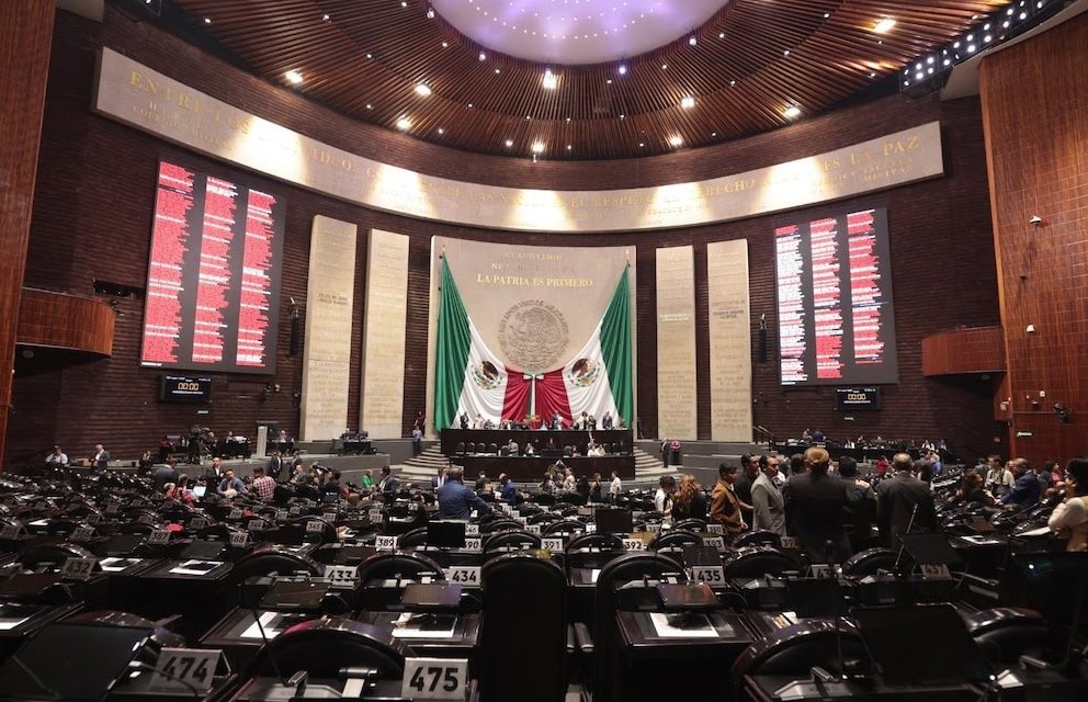 CLAUDIA SHEINBAUM CELEBRA APROBACIÓN DE REFORMA CONTRA LA EXTORSIÓN EN LA CÁMARA DE DIPUTADOS