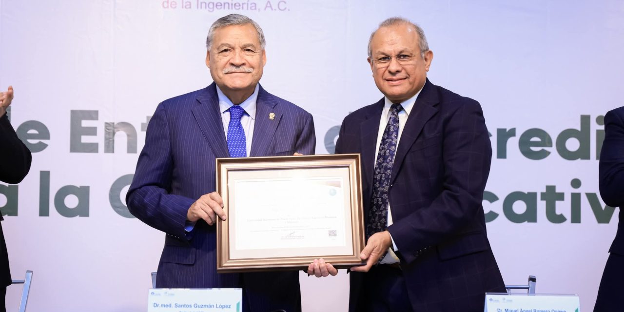 SANTOS GUZMÁN CELEBRA CERTIFICACIÓN DE INGENIERÍA MECATRÓNICA DE LA UANL
