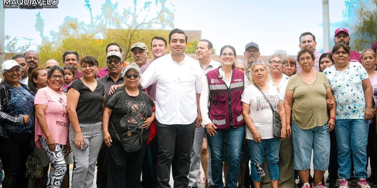 JESÚS NAVA LLEVA INFORME A COLONIAS DE SANTA CATARINA