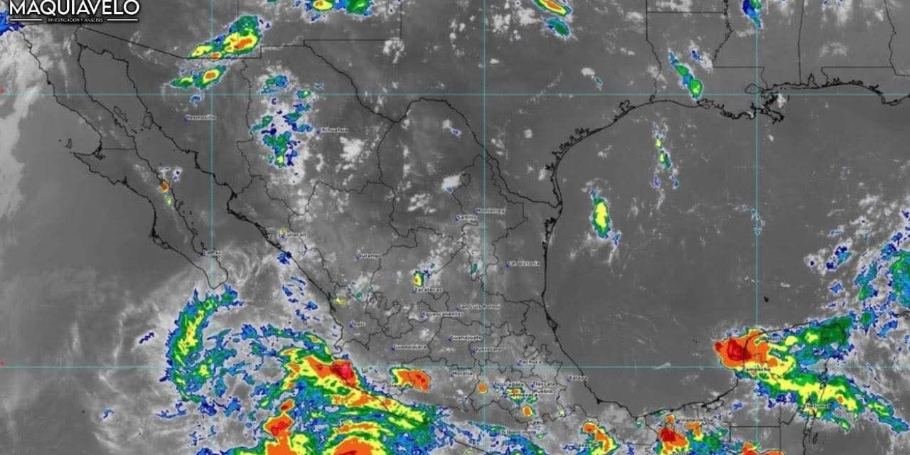 CONAGUA EMITE ALERTA: “NARDA” ALCANZA FUERZA DE HURACÁN FRENTE A COLIMA Y JALISCO