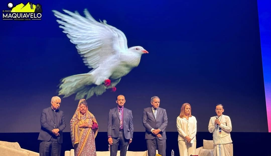 CLARA LUZ FLORES LLAMA A CONSTRUIR LA PAZ EN EL ENCUENTRO MUNDIAL DE VALORES