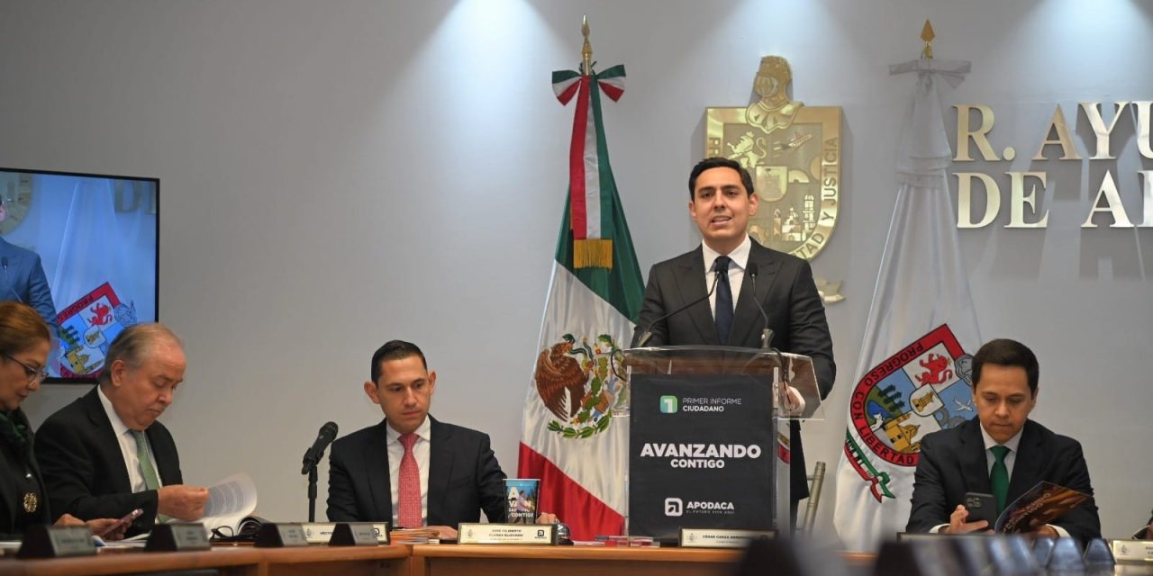CÉSAR GARZA ARREDONDO CUMPLE PRIMER AÑO DE GOBIERNO CON “RESULTADOS HISTÓRICOS” EN APODACA