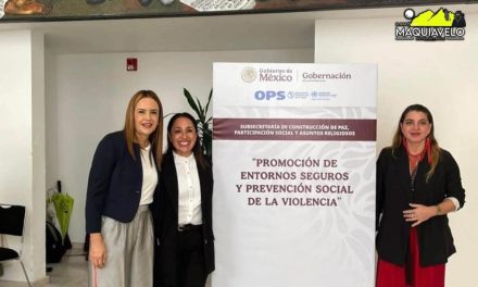 CLARA LUZ FLORES CARRALES IMPULSA CAPACITACIÓN PARA LA PREVENCIÓN DE LA VIOLENCIA Y CONSTRUCCIÓN DE PAZ