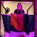 SAHAR RECREA EL GRITO DE INDEPENDENCIA EN ALEMANIA Y SE VUELVE VIRAL