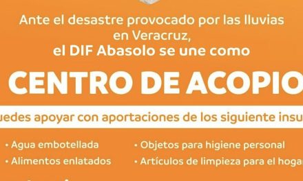 REYNALDO CANTÚ LLAMA A LA SOLIDARIDAD CON DAMNIFICADOS DE VERACRUZ