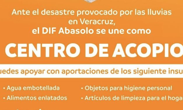 REYNALDO CANTÚ LLAMA A LA SOLIDARIDAD CON DAMNIFICADOS DE VERACRUZ