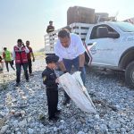 JESÚS NAVA ENCABEZA MACRO BRIGADA DE LIMPIEZA EN EL RÍO SANTA CATARINA