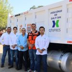 QUALITY TANK EXPRESS DONA CAMIÓN DE VOLTEO AL MUNICIPIO DE CADEREYTA