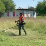 MIGUEL ÁNGEL SALAZAR GARANTIZA MANTENIMIENTO EN PARQUES Y JARDINES DE MONTEMORELOS