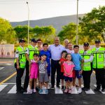 ANDRÉS MIJES INAUGURA LA CIUDAD VIAL DONDE NIÑOS Y JÓVENES APRENDERÁN SEGURIDAD VIAL