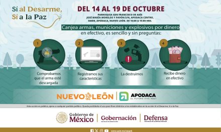 CLARA LUZ FLORES PROMUEVE “SÍ AL DESARME, SÍ A LA PAZ” PARA FORTALECER LA SEGURIDAD CIUDADANA