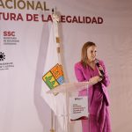 CLARA LUZ FLORES LLAMA A IMPULSAR UNA JUSTICIA CÍVICA QUE MODIFIQUE CONDUCTAS Y NO SOLO CASTIGUE