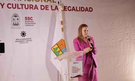 CLARA LUZ FLORES LLAMA A IMPULSAR UNA JUSTICIA CÍVICA QUE MODIFIQUE CONDUCTAS Y NO SOLO CASTIGUE