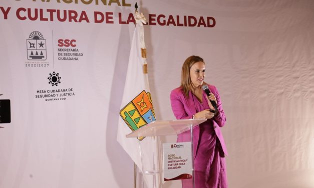 CLARA LUZ FLORES LLAMA A IMPULSAR UNA JUSTICIA CÍVICA QUE MODIFIQUE CONDUCTAS Y NO SOLO CASTIGUE
