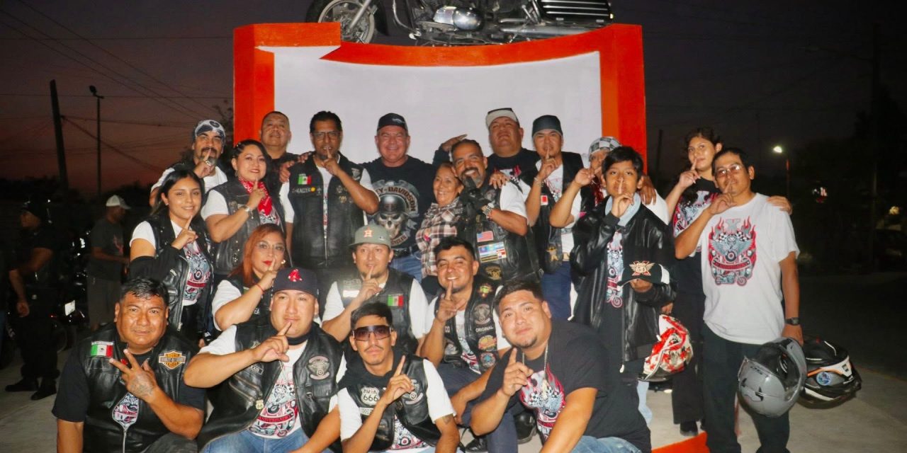 BALTAZAR MARTÍNEZ CELEBRA 10° ANIVERSARIO DEL MOTO CLUB INNOMBRABLES EN CERRALVO