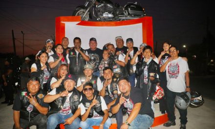 BALTAZAR MARTÍNEZ CELEBRA 10° ANIVERSARIO DEL MOTO CLUB INNOMBRABLES EN CERRALVO