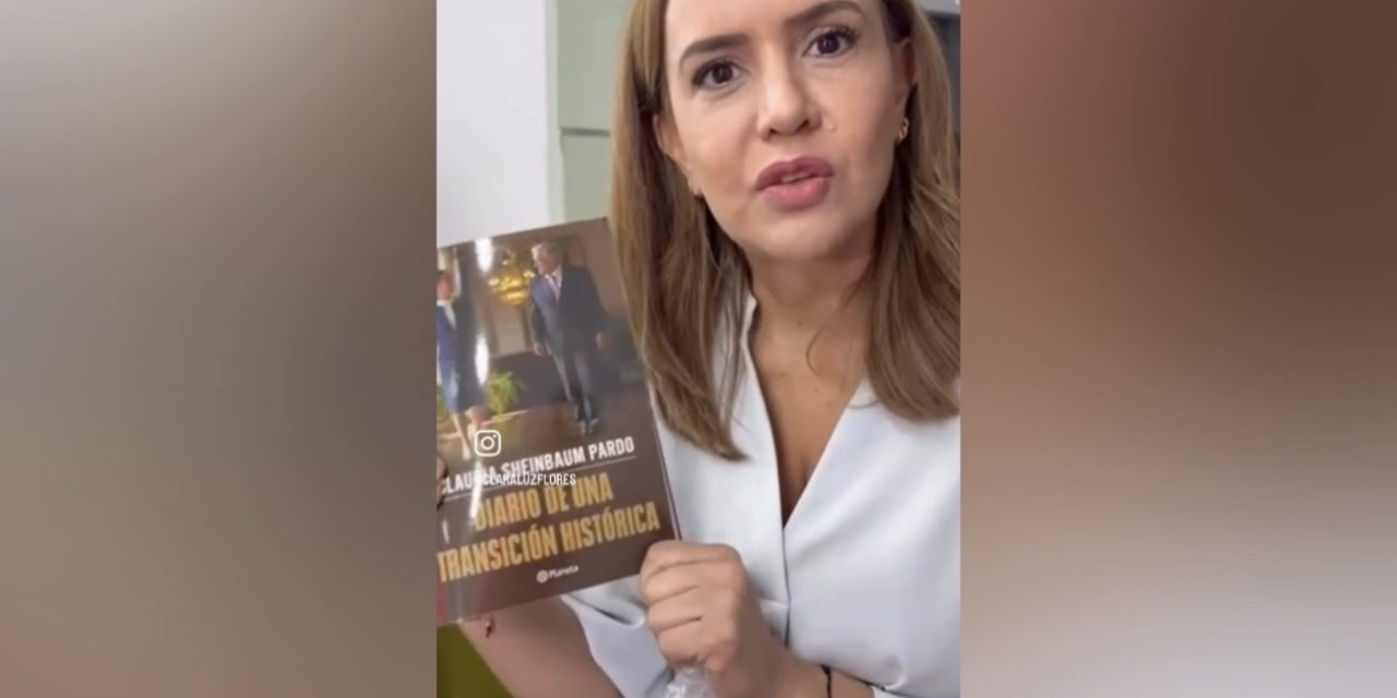 CLARA LUZ FLORES RECOMIENDA LECTURA DE “DIARIO DE UNA TRANSICIÓN HISTÓRICA” DE CLAUDIA SHEINBAUM