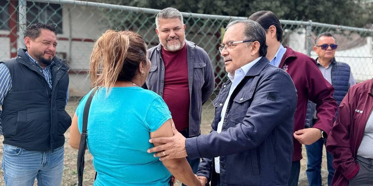 ANDRÉS MIJES ARRANCA REHABILITACIÓN DE CALLE Y CONSTRUCCIÓN DE BARDA EN CENTRO INTEGRAL