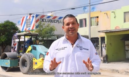 GERARDO DE LA MAZA SUPERVISA AVANCES EN REHABILITACIÓN DE LA AVENIDA CARRIZAL