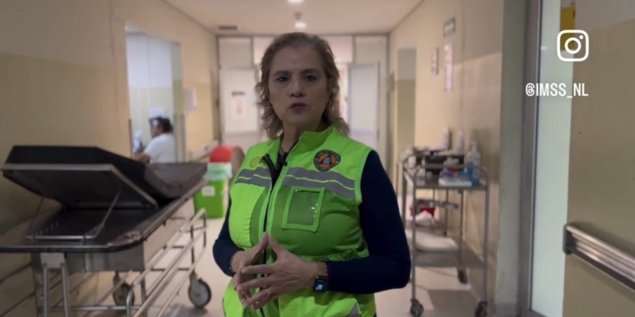 DRA. MIRALDA AGUILAR RECONOCE LABOR DE PROTECCIÓN CIVIL Y BOMBEROS EN INCENDIO DEL IMSS