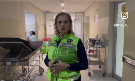 DRA. MIRALDA AGUILAR RECONOCE LABOR DE PROTECCIÓN CIVIL Y BOMBEROS EN INCENDIO DEL IMSS