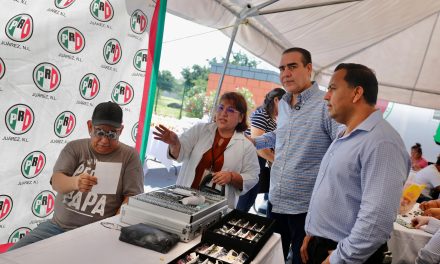 HERIBERTO TREVIÑO LLEVA BRIGADA MÉDICA A FAMILIAS DE JUÁREZ