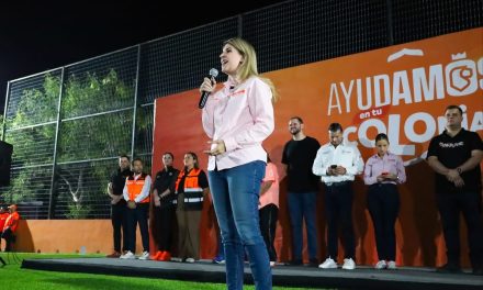 MELISA PEÑA PARTICIPA EN JORNADA “AYUDEMOS” EN LA COLONIA BUENA VISTA DE EL CARMEN