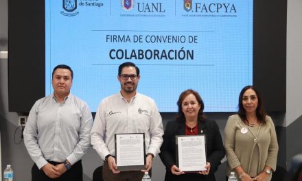 DRA. ADRIANA GARZA ELIZONDO IMPULSA ALIANZA ENTRE FACPYA Y MUNICIPIO DE SANTIAGO