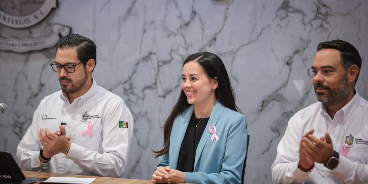DAVID DE LA PEÑA Y OLGA VILLALÓN INSTALAN SISTEMA MUNICIPAL CONTRA LA VIOLENCIA DE GÉNERO EN SANTIAGO