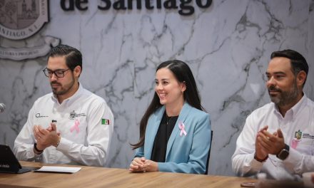 DAVID DE LA PEÑA Y OLGA VILLALÓN INSTALAN SISTEMA MUNICIPAL CONTRA LA VIOLENCIA DE GÉNERO EN SANTIAGO
