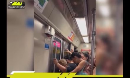 EN NL SEREMOS MUNDIALISTAS… PERO CON UN METRO QUE LLUEVE ¡ADENTRO DE SUS VAGONES!