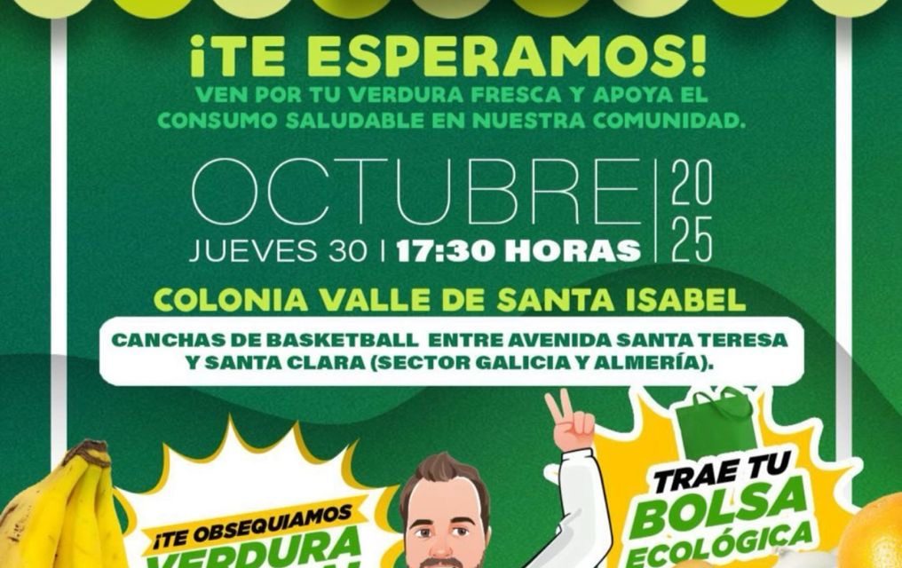 HÉCTOR DE LA GARZA ACERCA “MI CANASTA VERDE” A FAMILIAS DE JUÁREZ