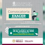SECRETARÍA DE EDUCACIÓN LANZA CONVOCATORIA DEL EXACER PARA OBTENER EL CERTIFICADO DE BACHILLERATO