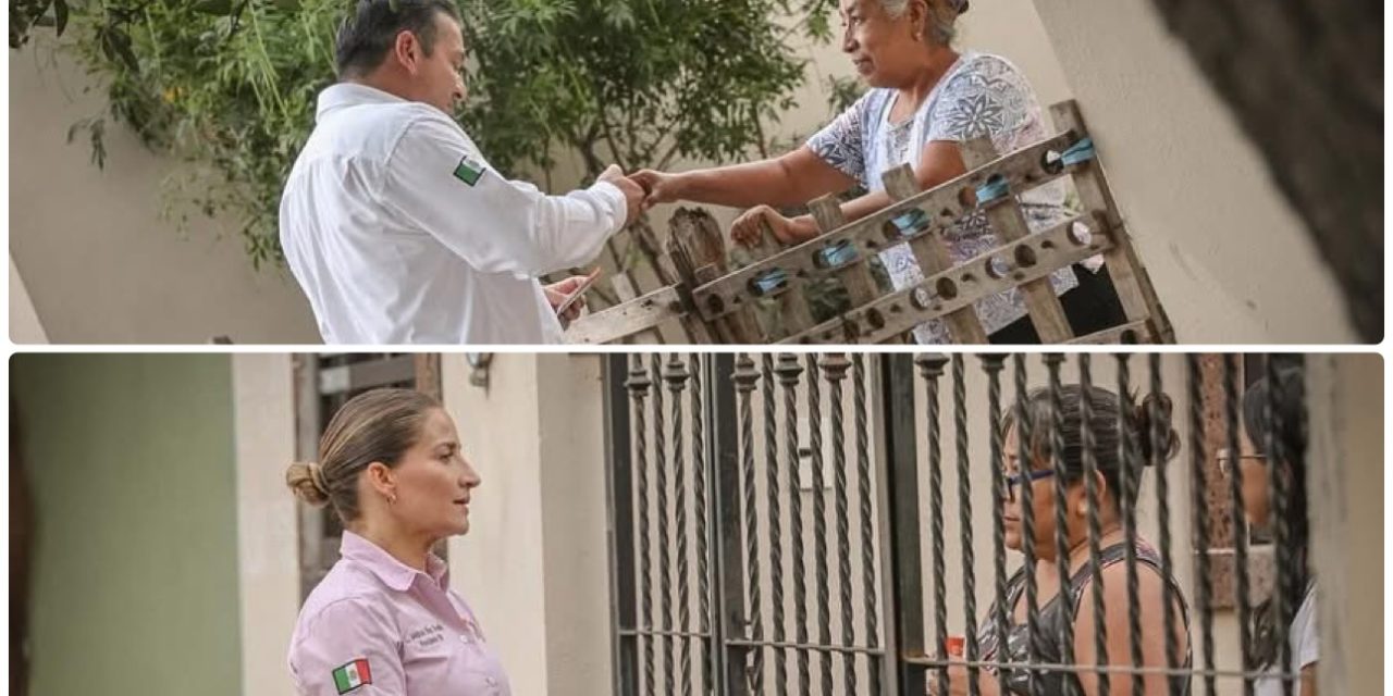 GERARDO DE LA MAZA Y MELISSA DÍAZ REFUERZAN PROXIMIDAD CON “ALCALDE EN TU COLONIA” EN EL CARMEN