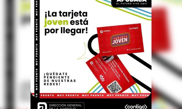 EL GOBIERNO DE APODACA ANUNCIA PRÓXIMO LANZAMIENTO DE LA TARJETA JOVEN EN ESE MUNICIPIO