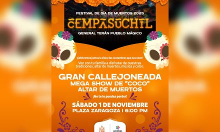 DAVID SÁNCHEZ INVITA AL “FESTIVAL DÍA DE MUERTOS 2025” EN GENERAL TERÁN