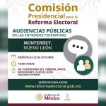 CLARA LUZ FLORES INVITA A PARTICIPAR EN AUDIENCIAS PÚBLICAS PARA LA REFORMA ELECTORAL