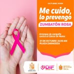DAVID SÁNCHEZ Y ANA CECILIA GARCÍA INVITAN AL “ZUMBATÓN ROSA” EN GENERAL TERÁN PARA FOMENTAR LA PREVENCIÓN DEL CÁNCER DE MAMA