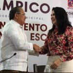 ANDRÉS MIJES Y MÓNICA VILLARREAL FORMALIZAN ALIANZA ENTRE ESCOBEDO Y TAMPICO