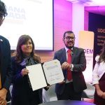 FEDERICO ROJAS Y UDEM FIRMAN CONVENIO PARA ERRADICAR LA VIOLENCIA DE GÉNERO