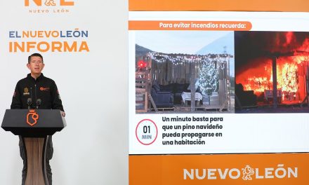 ERIK CAVAZOS LLAMA A EXTREMAR CUIDADOS CON ADORNOS NAVIDEÑOS PARA PREVENIR INCENDIOS