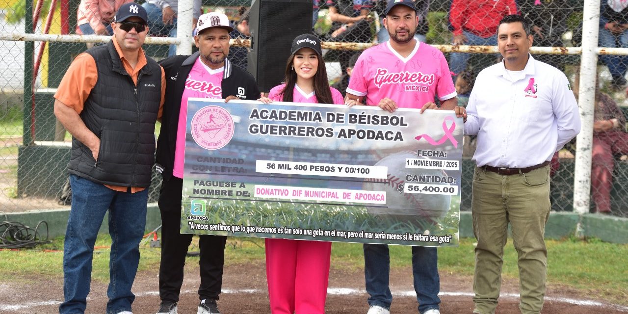 VIANEY ZAMBRANO RECIBE DONATIVO DE GUERREROS MÉXICO PARA LUCHAR CONTRA EL CÁNCER DE MAMA