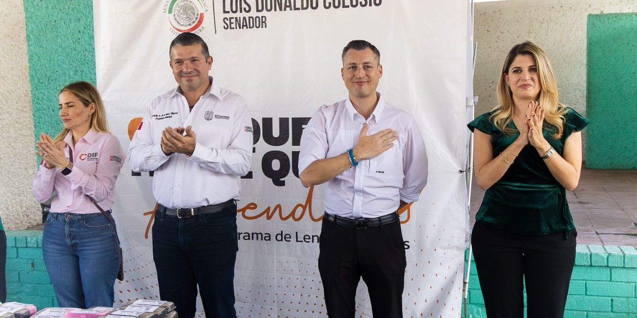 GERARDO DE LA MAZA ACERCA “OJOS QUE VEN, MENTES QUE APRENDEN” A NIÑAS Y NIÑOS DE EL CARMEN