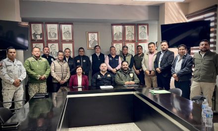 MIGUEL ÁNGEL SALAZAR ENCABEZA REUNIÓN DE LA MESA DE PAZ Y SEGURIDAD EN MONTEMORELOS