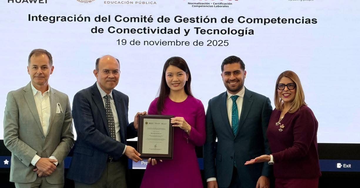 GUILLE ALVARADO AVANZA EN CERTIFICACIÓN TECNOLÓGICA EN ALIANZA CON HUAWEI MÉXICO