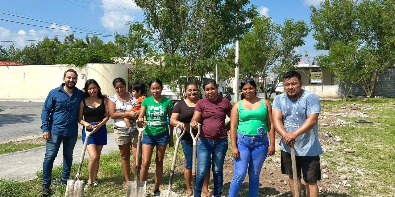 LUIS QUIROGA IMPULSA ACCIONES VERDES EN LA COLONIA SANTA LUCÍA