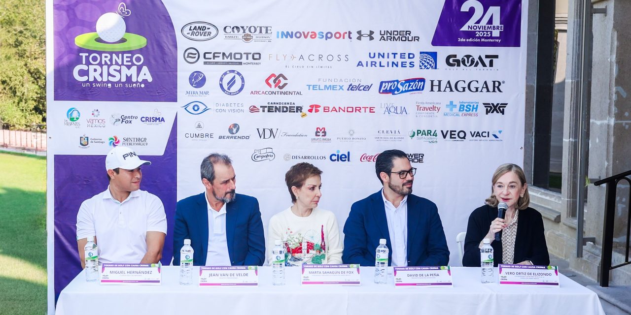 DAVID DE LA PEÑA PRESIDE SEGUNDA EDICIÓN DEL TORNEO DE GOLF CON CAUSA EN SANTIAGO